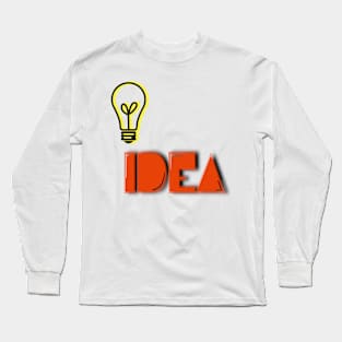 Idea Long Sleeve T-Shirt